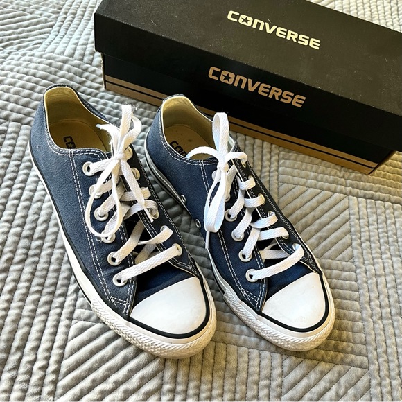 Converse All Star OX Navy Unisex W7 M5 37.5 EUR - Picture 1 of 7